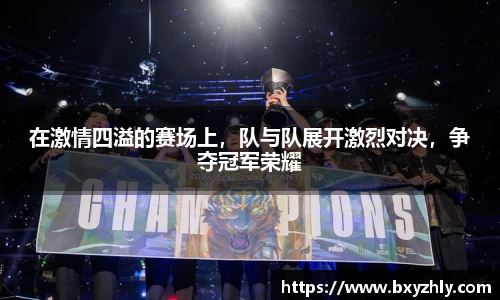 在激情四溢的赛场上，队与队展开激烈对决，争夺冠军荣耀